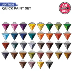Quick Gen Set Ak Interactive - Paint Set-36