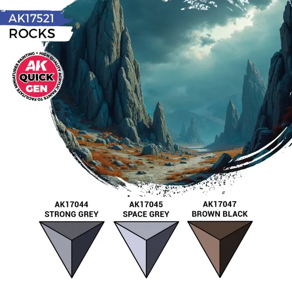 Quick Gen Set Ak Interactive - Rocks