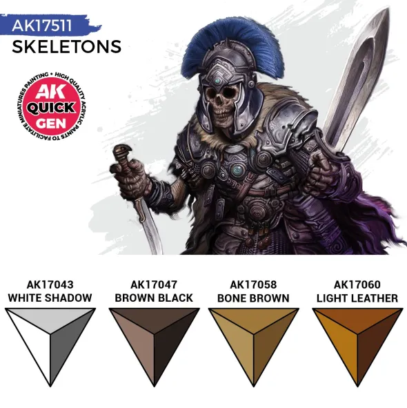 Quick Gen Set Ak Interactive - Skeletons