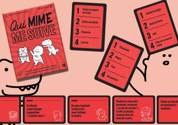 Qui mime me suive !