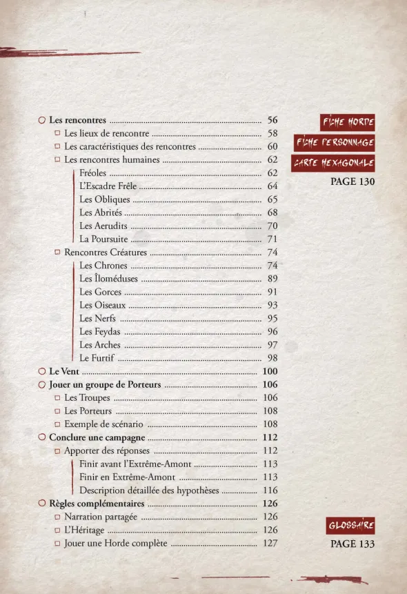 Rafales – Livre de Base