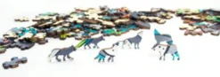 Rainbow Puzzle en bois - Loup - 180 pièces