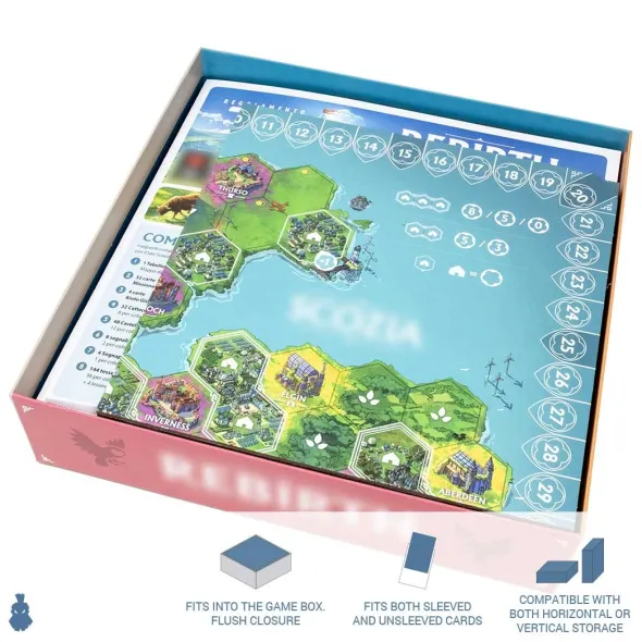 Rebirth - Boîte de Rangement Dicetroyers Compatible