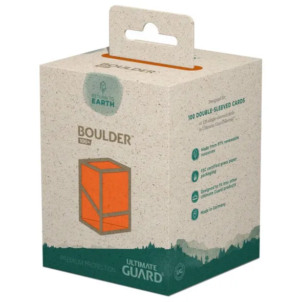 Return To Earth - Boulder 100+ Deck Case - Orange