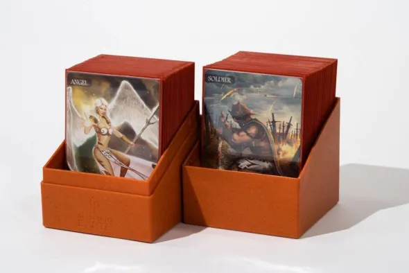 Return To Earth - Boulder 100+ Deck Case - Orange