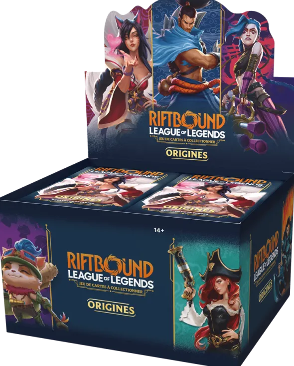 Riftbound: League Of Legends - Set 1: Origines - Boite de 24 boosters