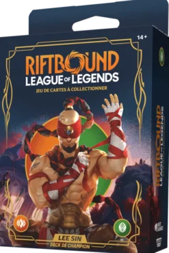 Riftbound : League Of Legends - Set 1 : Origines - Deck de Champion : Lee Sin
