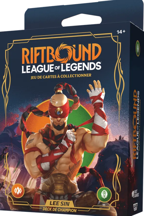Riftbound : League Of Legends - Set 1 : Origines - Deck de Champion : Lee Sin