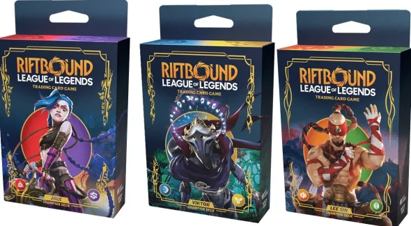 Riftbound : League Of Legends - Set 1 : Origines - Les 3 Deck de Champions