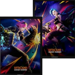 Riftbound: League of Legends Vendetta - 100 Art Sleeves -Vi vs Jinx