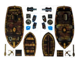 Roleplaying Objects - Boats - 30 Pieces