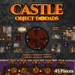 Roleplaying Objects - Castle - 45 Pieces