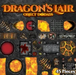 Roleplaying Objects - Dragon's Lair - 24 Pieces