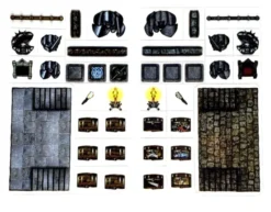 Roleplaying Objects - Dungeon - 66 Pieces