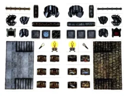 Roleplaying Objects - Dungeon - 66 Pieces