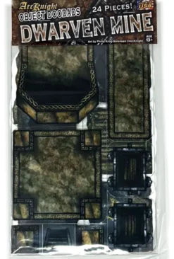 Roleplaying Objects - Dwarven Mine - 24 Pieces