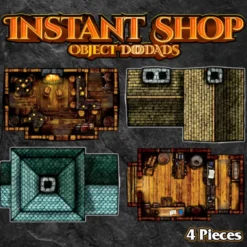 Roleplaying Objects - Instant Shops - 4 Pieces