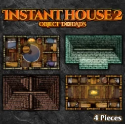 Roleplaying Objects - Instant Houses 2 - 4 Pieces