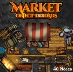 Roleplaying Objects - Market - 40 Pieces