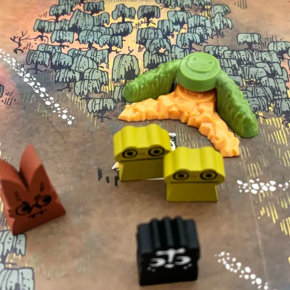 Root: Frog Clearing Markers