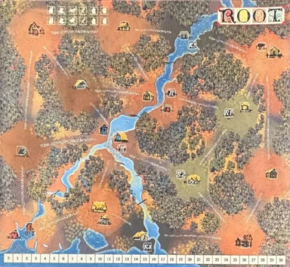 Root: Marsh/Gorge Playmat