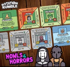 Rotation Rumble - Howls & Horror - Print & Play