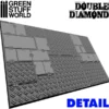 Rouleau texturé - Diamant Double