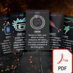 RPG Battlemaker - Deck de 60 Cartes - Version PDF