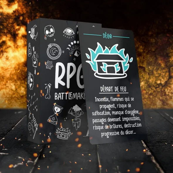 RPG Battlemaker - Deck de 78 Cartes