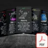 RPG Storymaker - Deck de 60 Cartes - Version PDF