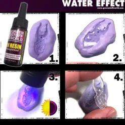 Résine Transparente Ultraviolette - Effet Eau (17ml)