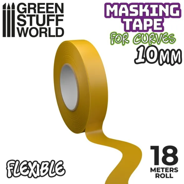 Ruban de Masquage Flexible - 10mm