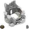 Ruined Chapel - Wargame Scenery