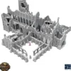 Ruined Monastery - Medieval Terrain