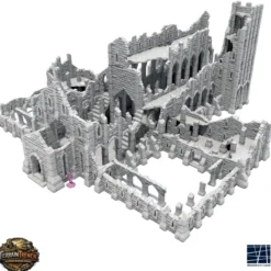 Ruined Monastery - Medieval Terrain