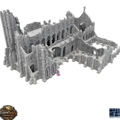 Ruined Monastery - Medieval Terrain