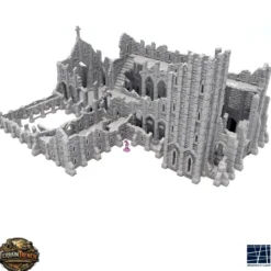 Ruined Monastery - Medieval Terrain