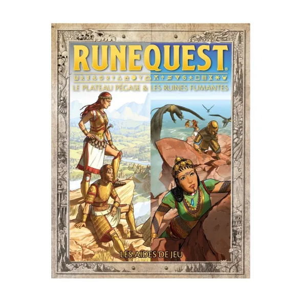 RuneQuest - Le Plateau Pégase & Les Ruines Fumantes - Les Aides de Jeu - Version PDF