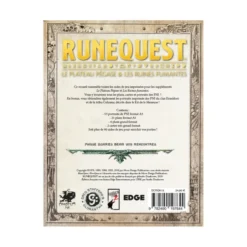 RuneQuest - Le Plateau Pégase & Les Ruines Fumantes - Les Aides de Jeu - Version PDF