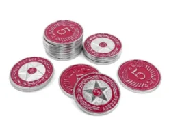 Scythe - 15 Metal $5 Red Coins
