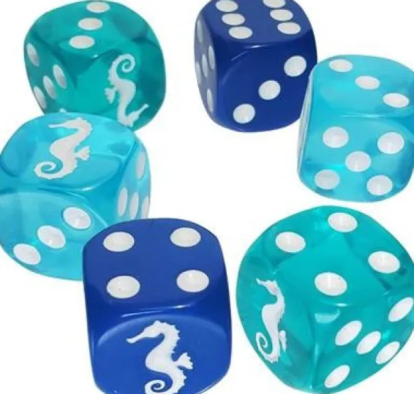 Seahorse - D6 Dice Set