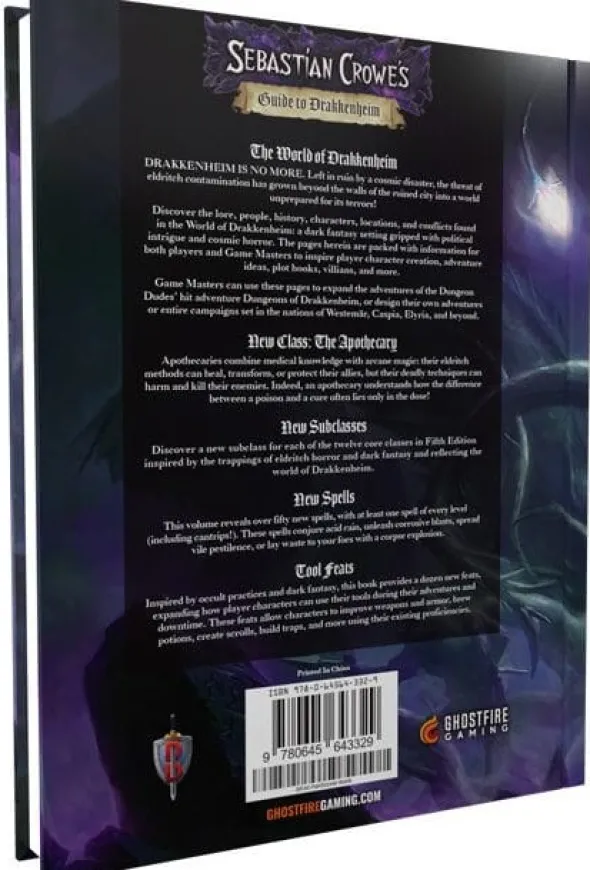 Sebastian Crowe's Guide to Drakkenheim