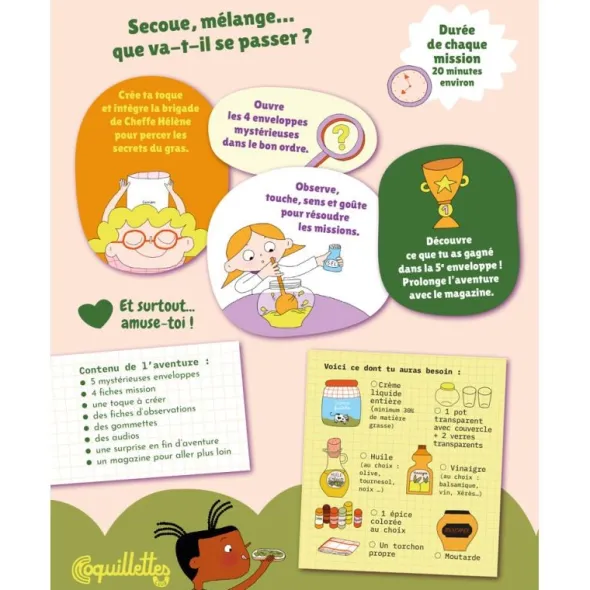 Secousses en Cuisine ! - Les Secrets des Aliments Gras