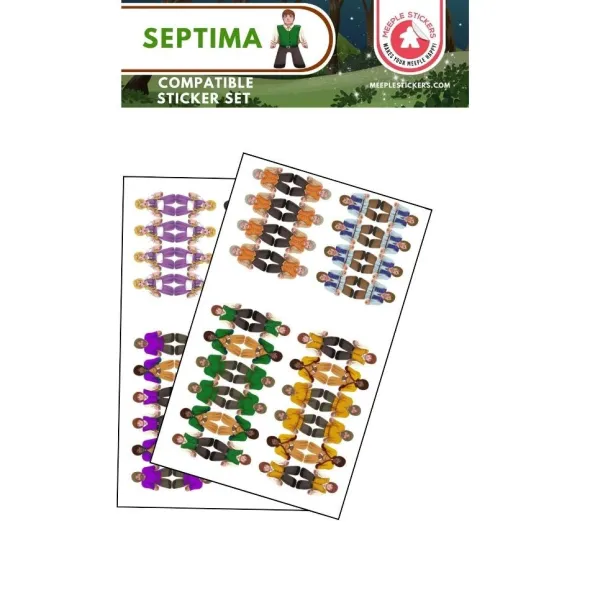 Septima - Set d'autocollants