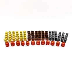 Set d'amélioration deluxe comptatible avec Power Grid / Funkenschlag - Resources, Power Towers and Player Markers
