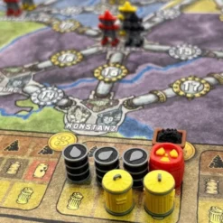 Set d'amélioration deluxe comptatible avec Power Grid / Funkenschlag - Resources, Power Towers and Player Markers
