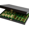 Set d'échecs de Tournoi, case 50 mm - Noir