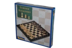 Set d'échecs de Tournoi, case 50 mm - Noir