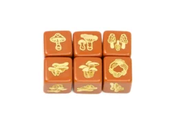 Set de 4 D6 - Champignons