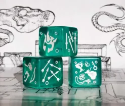 Set de 4 D6 – Cube Gélatineux
